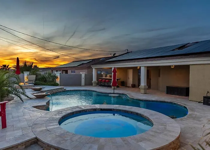 New Luxury Pool Game Views Lake Havasu City